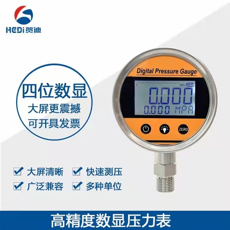 賀迪石油/液壓數字壓力表 長沙HDB108BG1電池數字壓力表